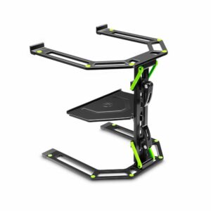 LTS01 B SET1 SUPPORT PC/CONTROLER DJ AJUSTABLE + HOUSSE Gravity