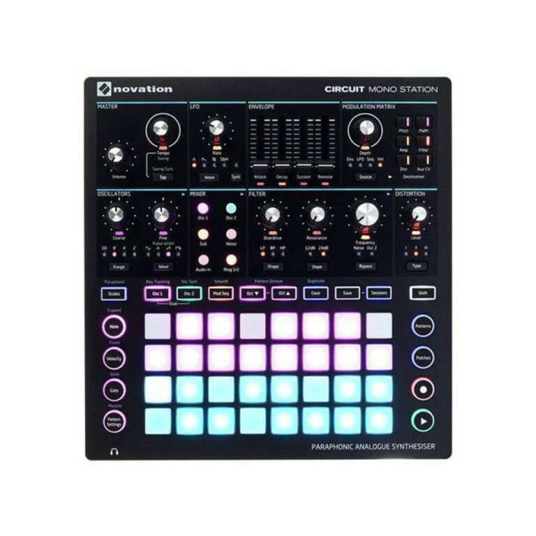 CIRCUIT MONO STATION Novation Revendeur Officiel Sonowest.fr