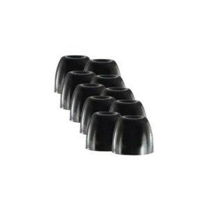 LOT 10 MOUSSES NOIRES SE115 A TAILLE S SE846 Shure