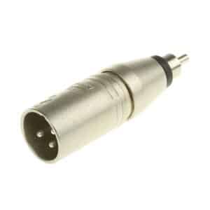 ADAPTATEUR XLR MALE RCA MALE METAL Audiophony - Adaptateurs audio - Sonowest
