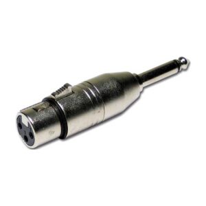 ADAPTATEUR XLR 3 POINTS FEMELLE JACK MALE MONO Audiophony - Adaptateurs audio - Sonowest