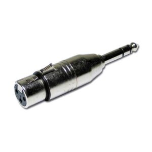 ADAPTATEUR XLR FEMELLE JACK MALE STEREO METAL Audiophony - Adaptateurs audio - Sonowest