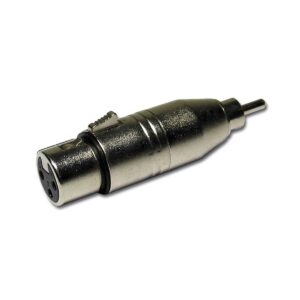 ADAPTATEUR XLR FEMELLE RCA MALE METAL Audiophony - Adaptateurs audio - Sonowest