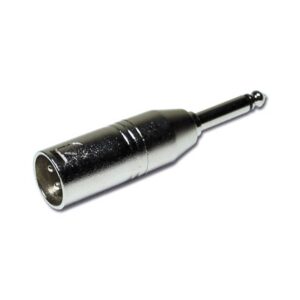 ADAPTATEUR XLR MALE JACK MALE MONO METAL Audiophony - Adaptateurs audio - Sonowest