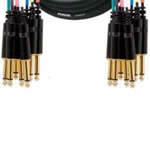 MULTIPAIRE REAN 8 JACK MALE 8 JACK MALE MONO 3M Cordial