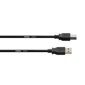 CABLE USB A/B 2.0 3M Cordial