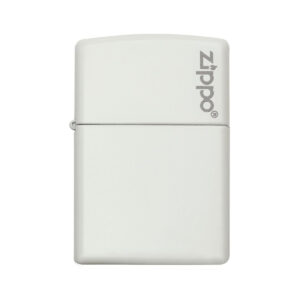 WHITE MATTE LOGO Zippo