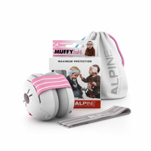 BANDEAU ANTI-BRUIT NOIR MUFFY BABY PK Alpine