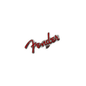 LOGO PIN RED Fender