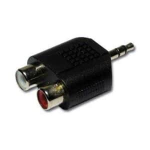 ADAPTATEUR STEREO RCA FEMELLE MINIJACK STEREO Audiophony - Adaptateurs audio - Sonowest