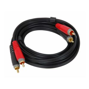 CABLE 1M 2xRCA MALE 2xRCA MALE
