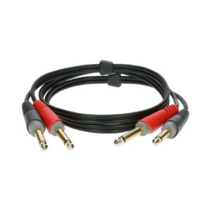 CABLE 3M 2xJACKM6,35 2xJACKM6,35