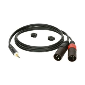 CABLE 3M MINIJACK DOUBLE XLR MALE