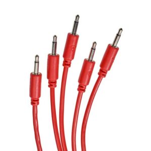 LOT DE 5 CABLES DE PATCH 50CM ROUGE Black Market