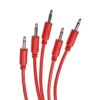 LOT DE 5 CABLES DE PATCH 75CM ROUGE Black Market - Câblage - Sonowest