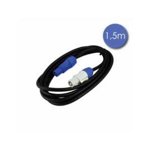 CABLE POWERCON MALE FEMELLE 1.5M Power Acoustics