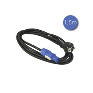 CABLE 2X1.5MM POWERCON PC16 1.5M Power Acoustics