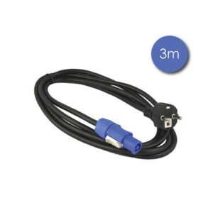 CABLE 2X1.5MM POWERCON PC16 3M Power Acoustics