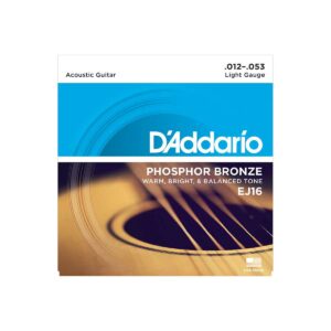 EJ16 PHOSPHOR BRONZE LIGHT 12-53 D’Addario