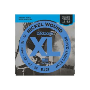Ej21 JAZZ LIGHT 12-52 D’Addario