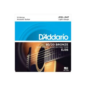 EJ36 12 CORDES LIGHT 10-47 D’Addario