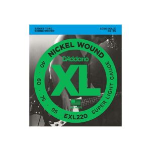 EXL220 40-95 SUPER LIGHT LONG SCALE D’Addario