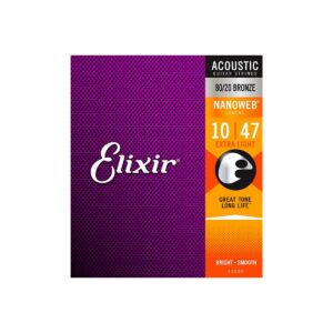 NANOWEB BRONZE EXTRA LIGHT 10-47 Elixir
