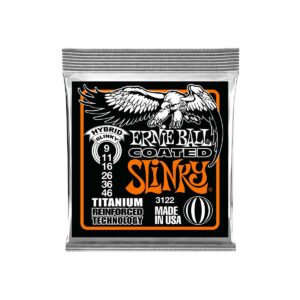 P03122 TITANIUM HYBRID SLINKY 9-46 Ernie Ball - Accessoire et pièce détachée musique - Sonowest