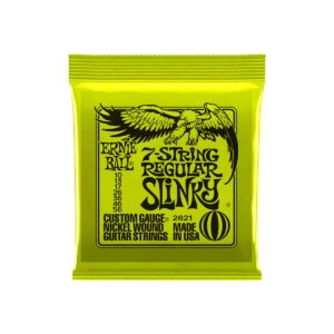 P02621 REGULAR SLINKY 7 CORDES 10-56 Ernie Ball