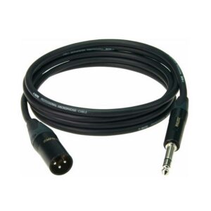 CABLE 3M XLR MALE JACK SYMETRIQUE CONNECTIQUE NEUTRIK