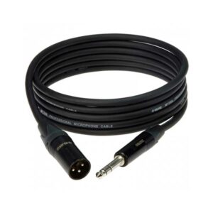 CABLE 5M XLR MALE JACK SYMETRIQUE CONNECTIQUE NEUTRIK