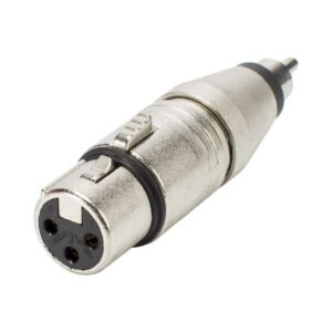 ADAPTATEUR XLR 3 FEMELLE RCA MALE NEUTRIK Neutrik