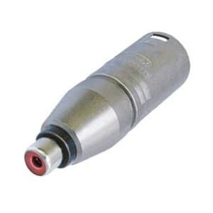 ADAPTATEUR XLR 3 POINTS MALE RCA FEMELLE NEUTRIK Neutrik