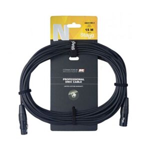 CABLE DMX XLR 3 POINTS 15 METRES STAGG Stagg