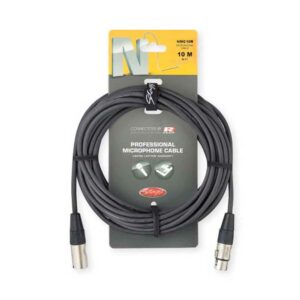 Câble de microphone XLR/XLR (m/f), 10 m, série N Stagg