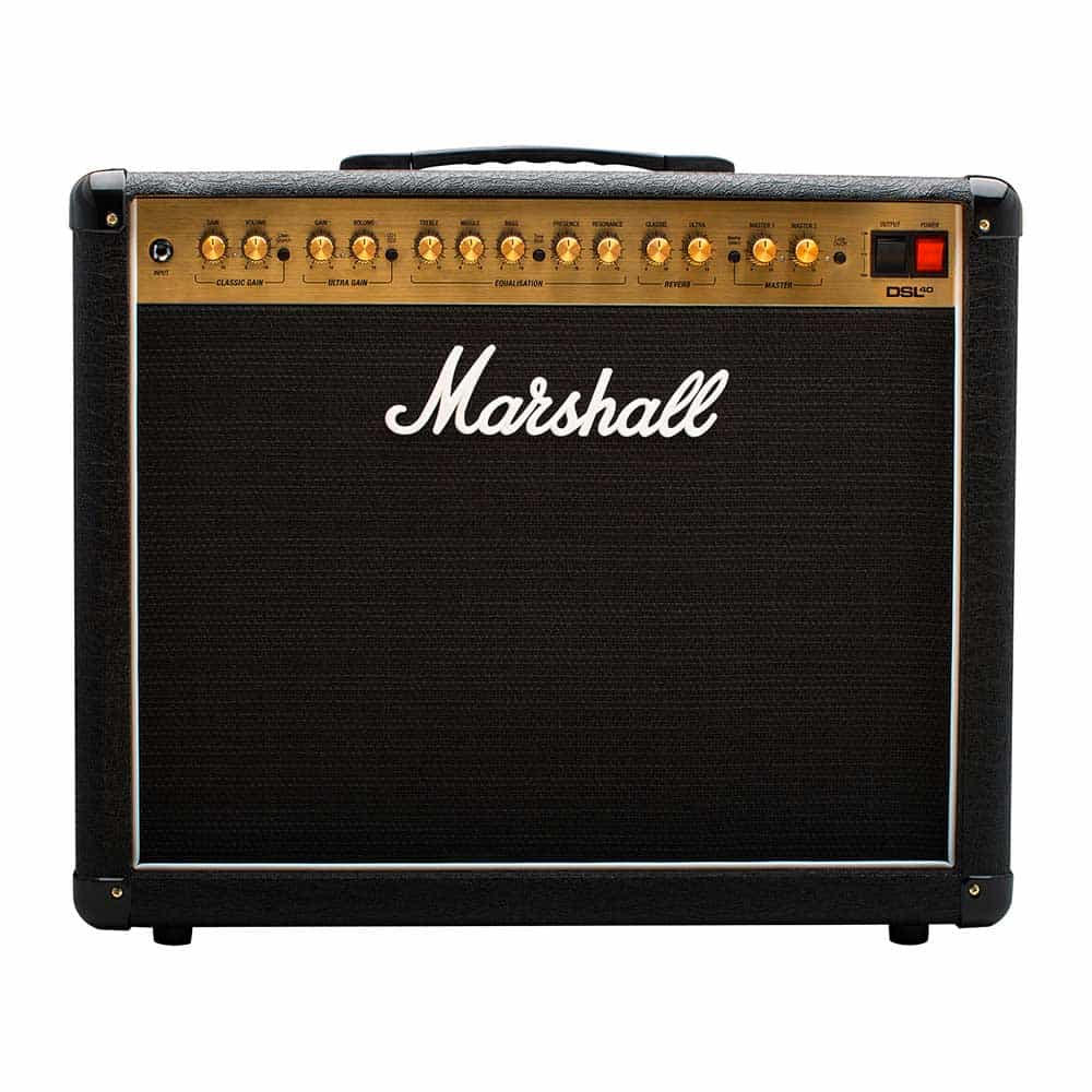 photo d'un ampli pour guitare électrique de la marque Marshall