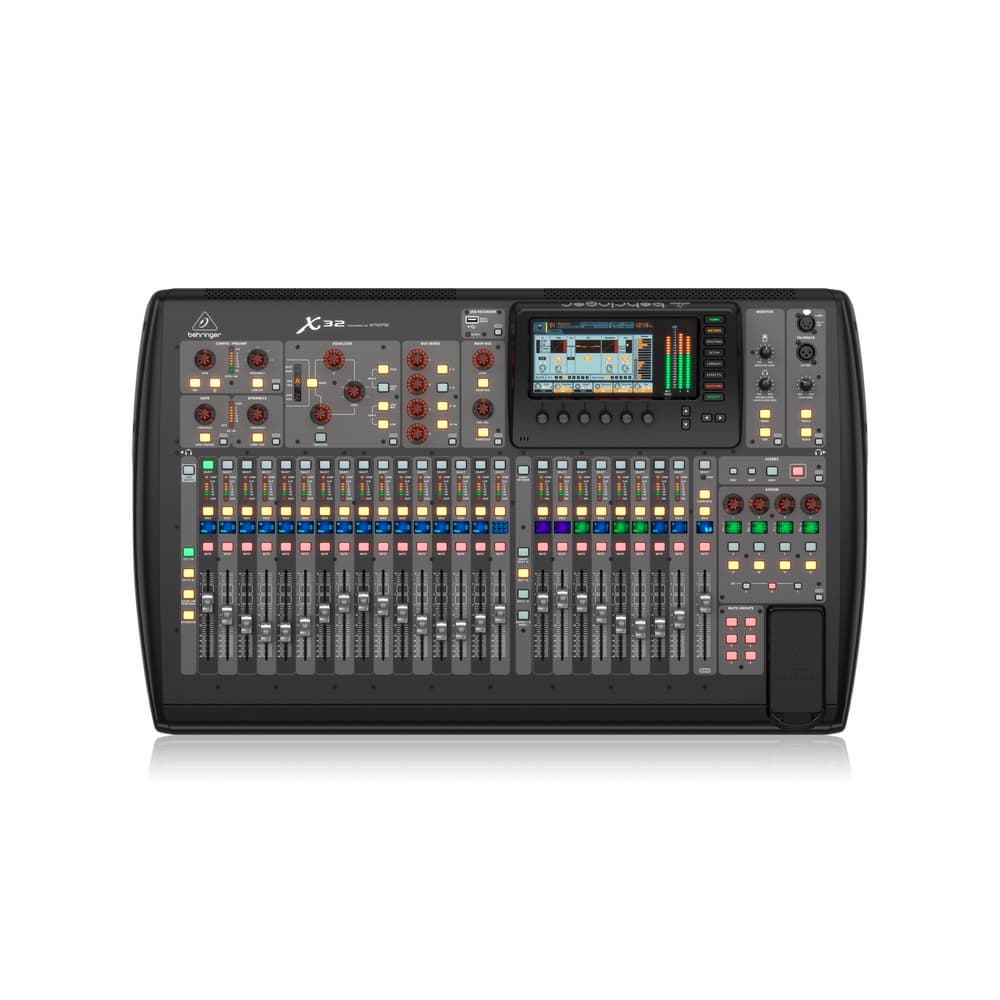 console de mixage audio numérique de la marque Berhinger