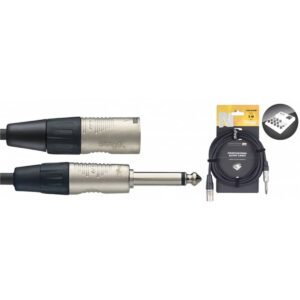 Série N, câble audio, jack/XLR (m/m), 3 m Stagg - Câblage - Sonowest