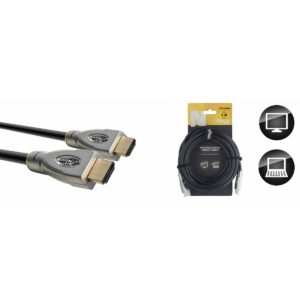 Série N, câble vidéo HMDI 1.4, HDMI A / HDMI A (m/m), 5 m Stagg