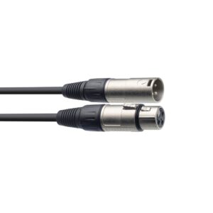Câble de microphone XLR/XLR (m/f), 10 m Stagg