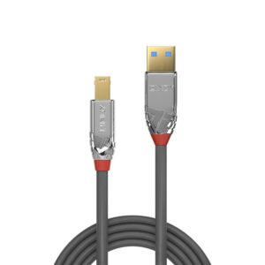Câble USB 3.2 Type A vers B, 5Gbit/s, Cromo Line, 0.5m Lindy