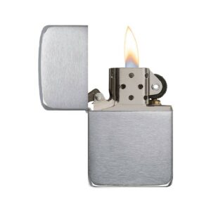 1941 REPLICA BRUSH CHROME Zippo