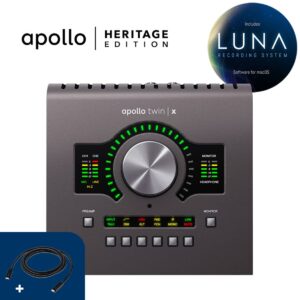 APOLLO TWIN X QUAD HERITAGE EDITION + câble Thunderbolt 2m