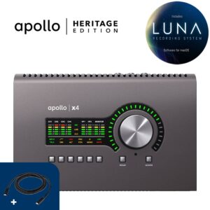 Apollo X4 Heritage Edition Universal Audio + câble Thunderbolt 2m