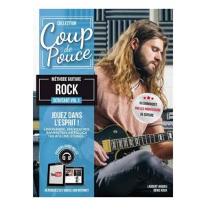 GUITARE ROCK DEBUTANT VOL1 Coup de pouce