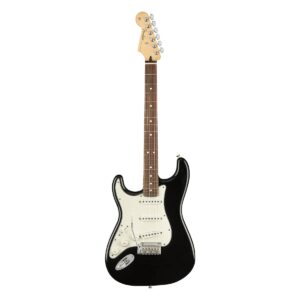 PLAYER STRAT PF BLK LEFT HANDED Fender - Instruments de musique - Sonowest