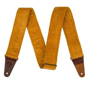 SANGLE CORDUROY VELOURS BLAZE GOLD Fender - Accessoire et pièce détachée musique - Sonowest