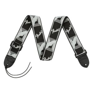 SANGLE FENDER MONOGRAMMED BLACK/GREY/DARK GREY Fender