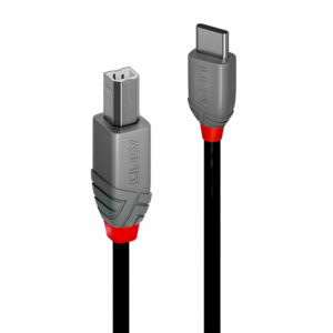 Câble USB 2.0 Type C vers B, Anthra Line, 1m Lindy - Câblage - Sonowest
