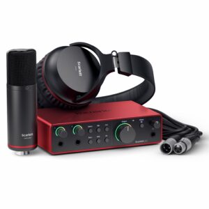 SCARLETT4  2i2 STUDIO Focusrite - Home Studio - Sonowest